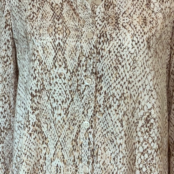 BCBGeneration Snakeskin Print Top - EUC - Picture 2 of 6